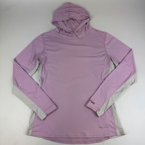Simms Womens Size S SOLARFLEX UPF 50 Fishing Hoodie Lightweight Lavender *Read